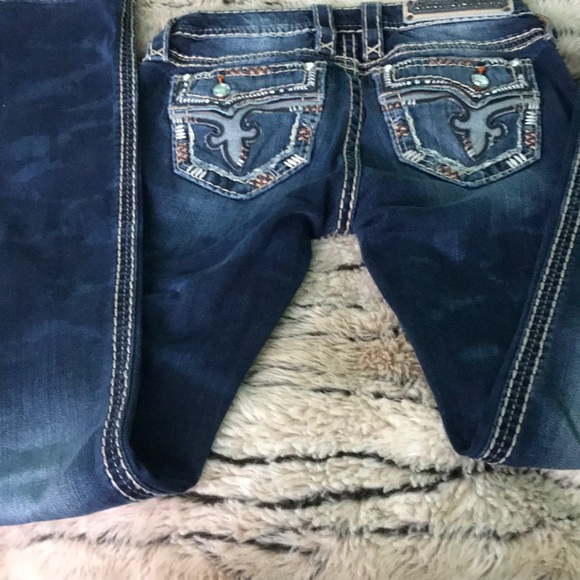 👍JEANS ROCK REVIVAL jeans 25L - Picture 2 of 3